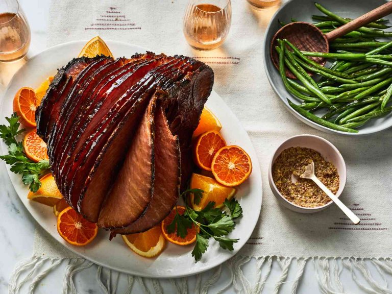 Spicy Honey-Glazed Ham