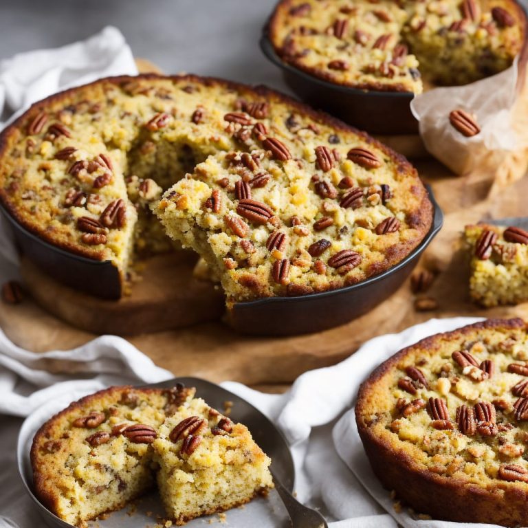 Bacon & pecan stuffing cornbread