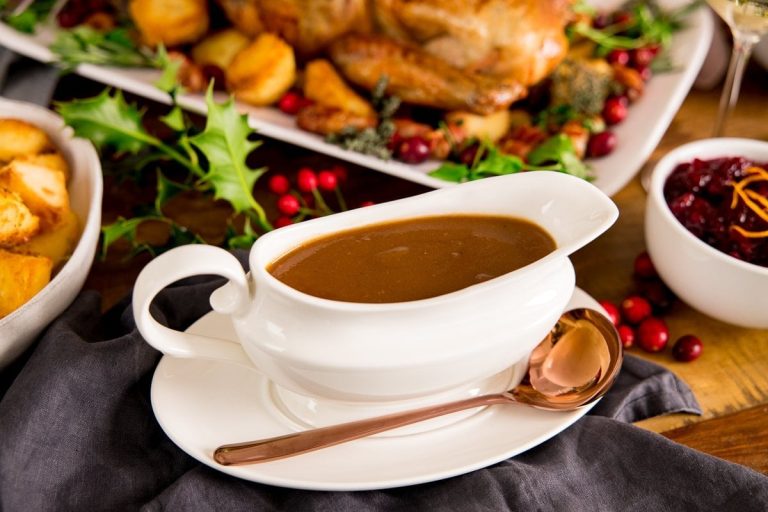 Gravy for the Christmas turkey