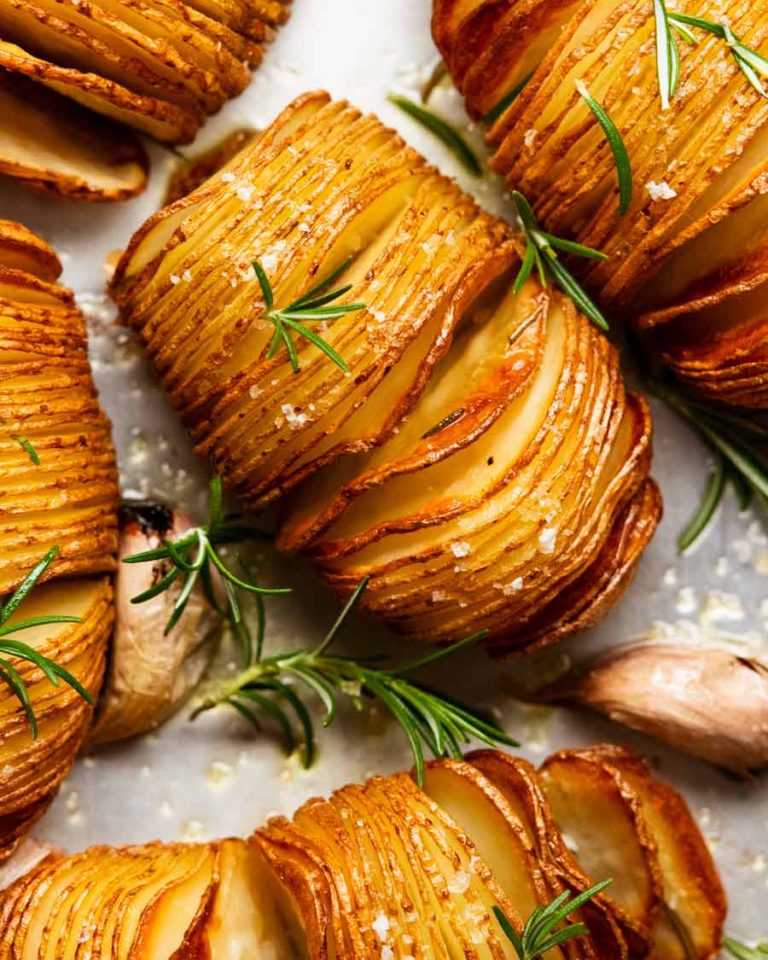 Hasselback potatoes