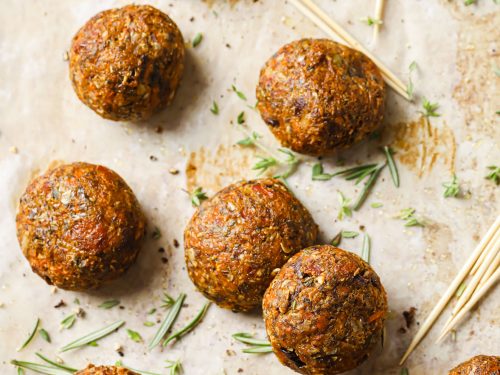 Healthy stuffing balls