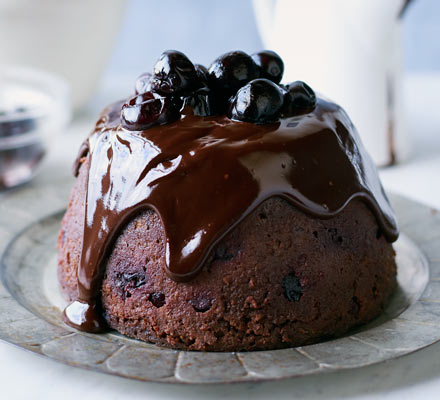 blitz and bake sticky toffee Christmas pud