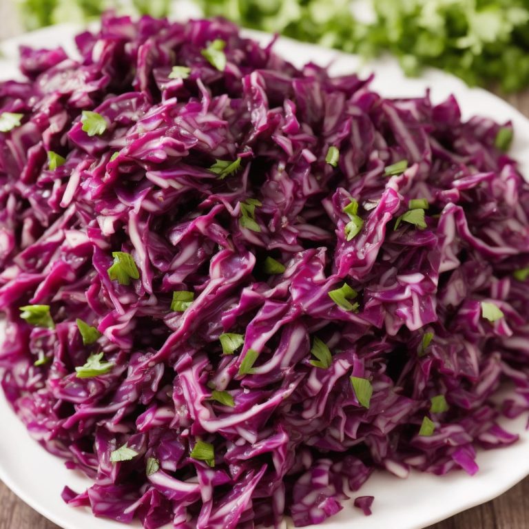 red cabbage with coriander seed