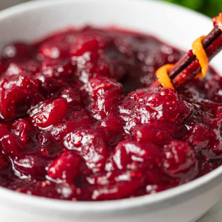 really simple cranberry sauce