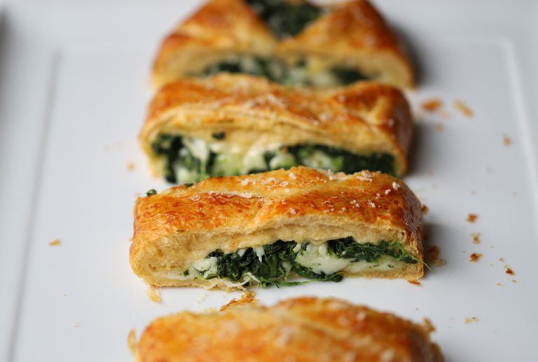 quick and easy spinach bread