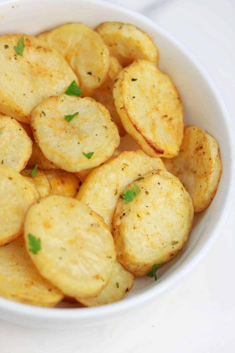 baked potato slices