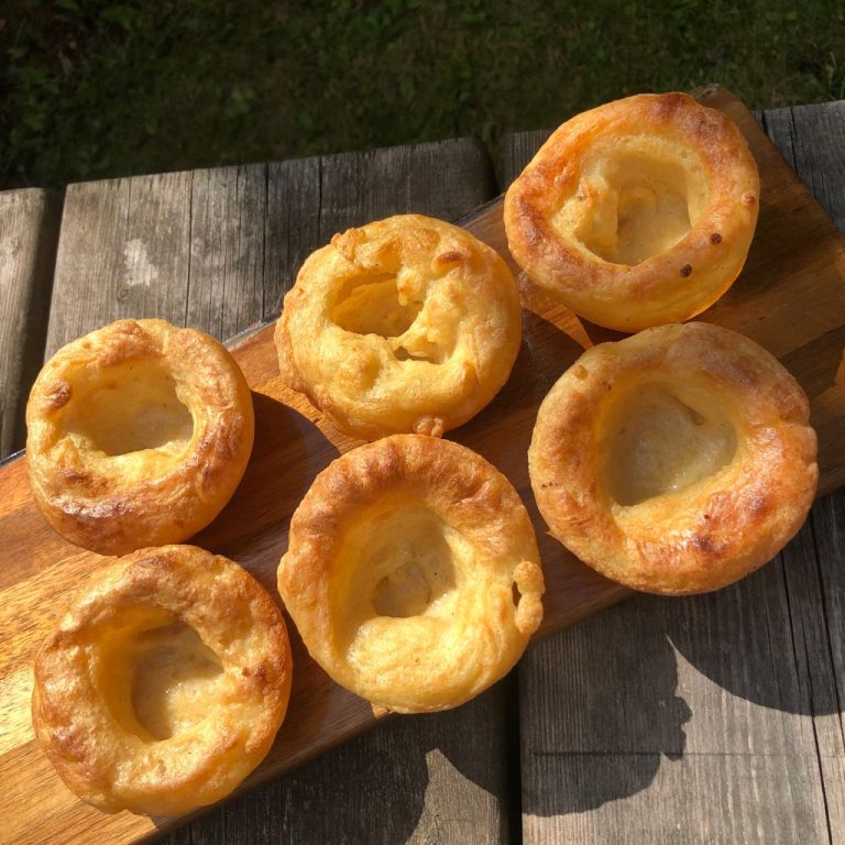 wild mushroom Yorkshire pudding