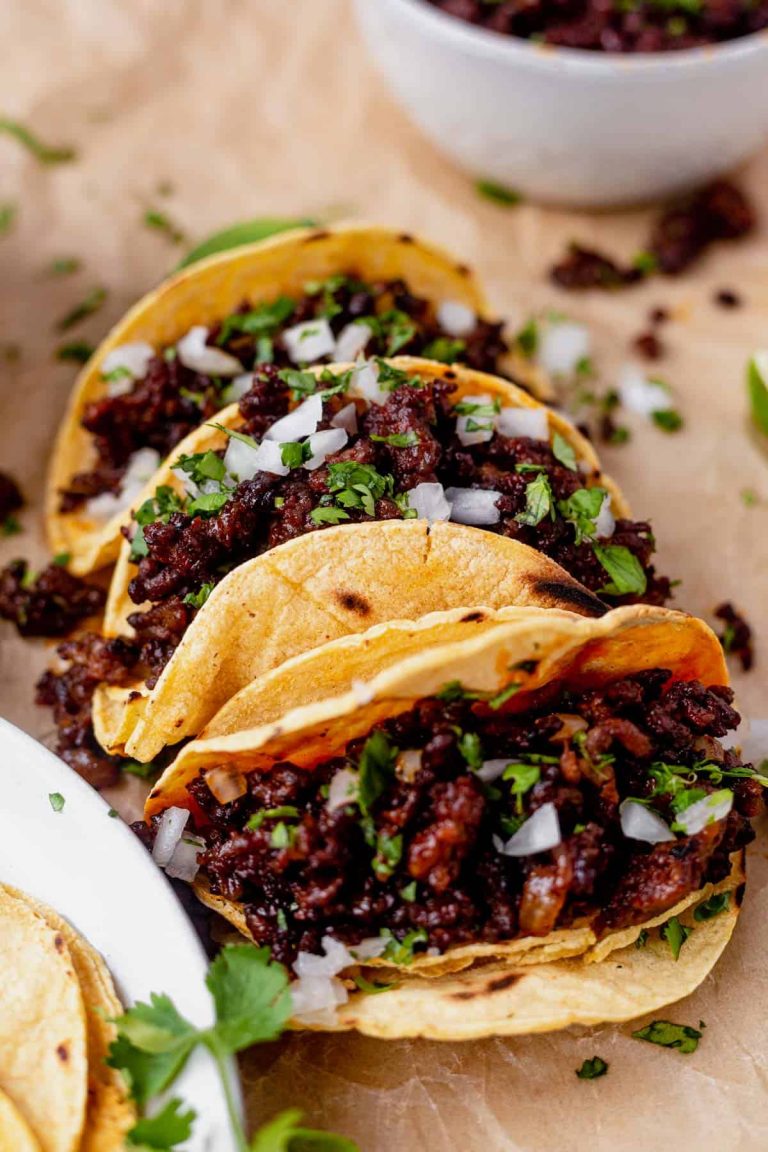 Easy Chorizo Street Tacos