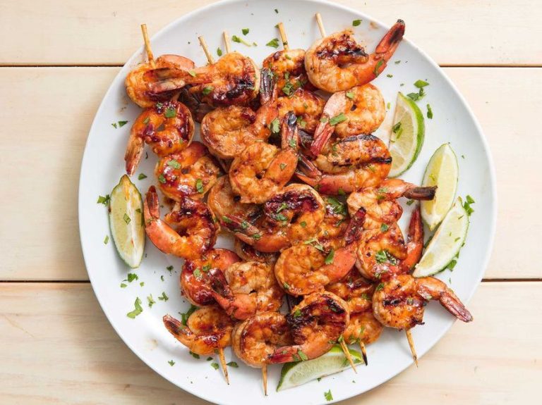 Delia’s Grilled Shrimp Sonora