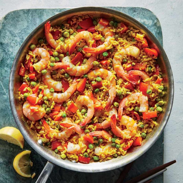 quick and easy paella