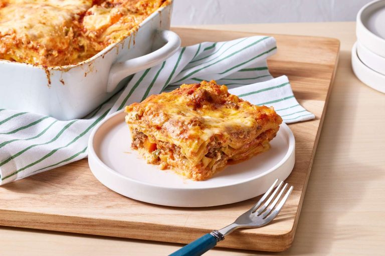 Linda’s lasagna recipe