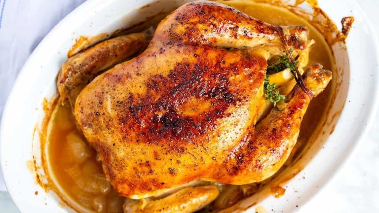 juicy roasted chicken